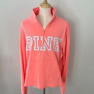 🛑CLEARANCE 🛑 PINK Victoria's Secret Coral Pullover Hoodie